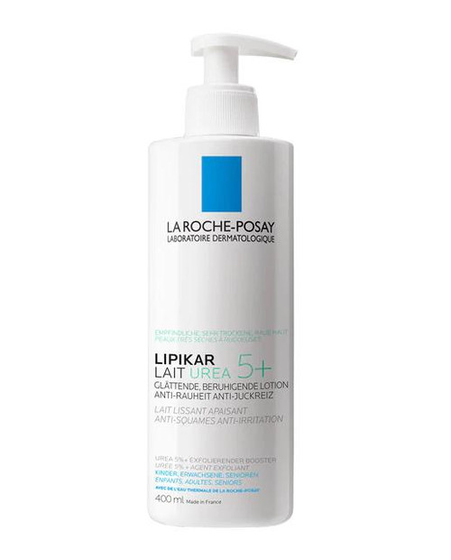 Emulsión calmante lipikar lait urea 5+ 400 mL la roche posay