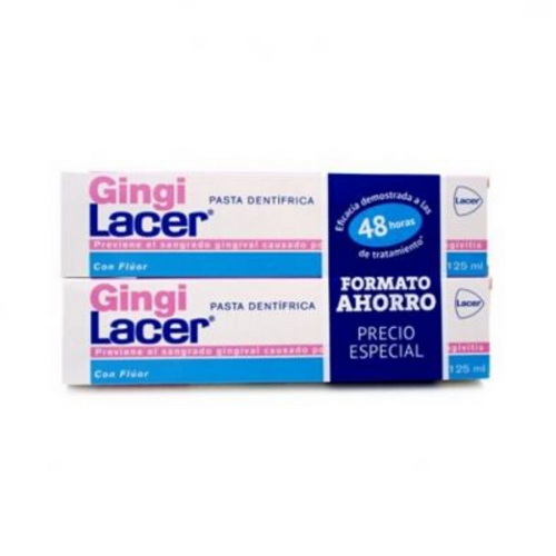 Gingilacer pasta dentífrica duplo 2 x 125 mL