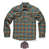 Howler Brothers Stockman Flannel Snapshirt: Sabine Plaid