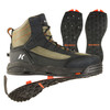 Korkers Greenback Wading Boots with Kling-On & Studded Kling-On Soles