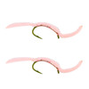 Umpqua San Juan Worm Shell Pink 2 Pack