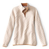 Orvis Women's Outdoor Quilted Snap Sweatshirt