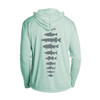 RepYourWater Freshwater Fish Spine Sun Hoody