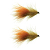 Umpqua Pig Pen Leech Olive/Orange Size 8 2 Pack