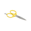 Loon Ergo Prime Scissors 5" w/ Precision Peg -Yellow