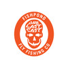 Fishpond Thermal Die Cut Sticker Last Call 3.5" Orange