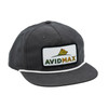 AvidMax Cutthroat Trout Snapback Hat Charcoal