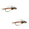 Umpqua Tungsten Hotwire Prince Red Yellow 2 Pack