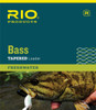 RIO Nylon Bass Fly Leaders - 9'