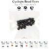 Hareline Cyclops Bead Eyes