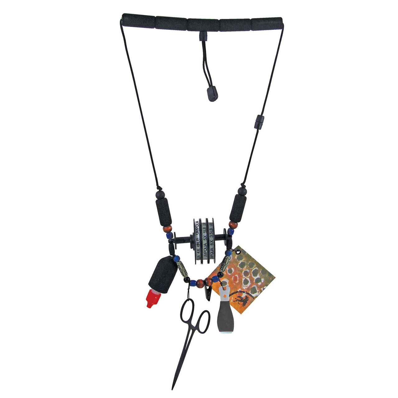 Mountain River Lanyards Outfitter Lanyard Loaded Clippers Forceps Tippet Gink