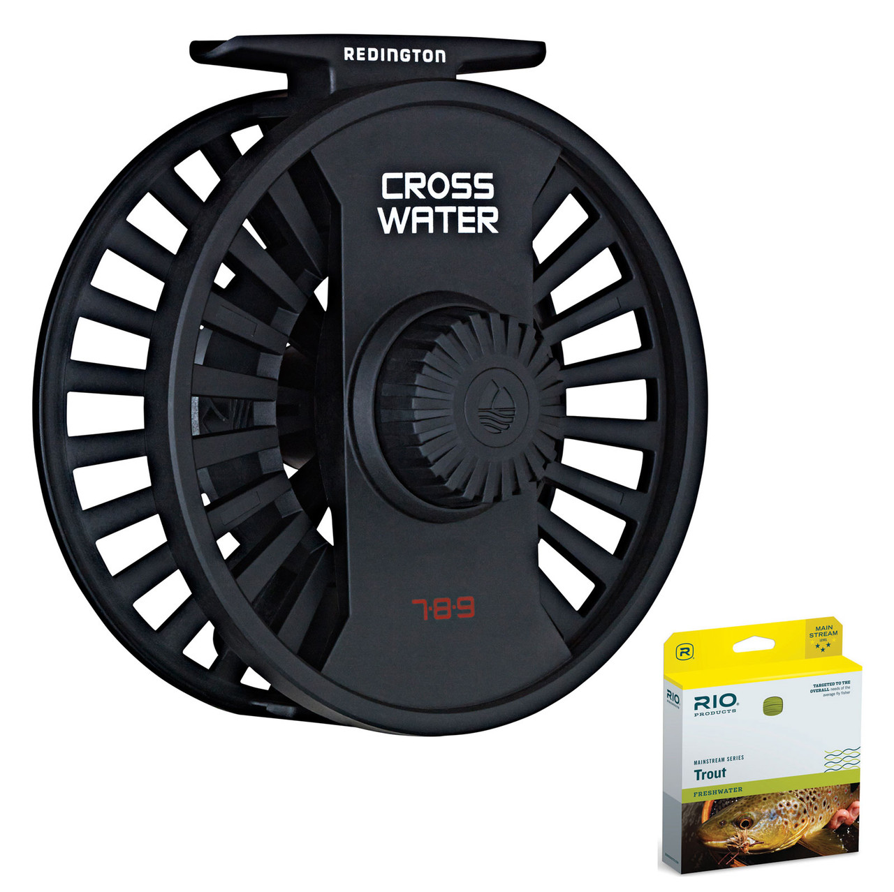 Redington Crosswater Prespooled Fly Reel - AvidMax