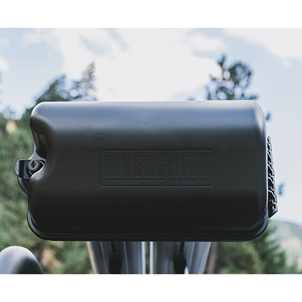 RiverSmith River Quiver 4 Banger Silver Rooftop Fly Rod Rack For car and truck