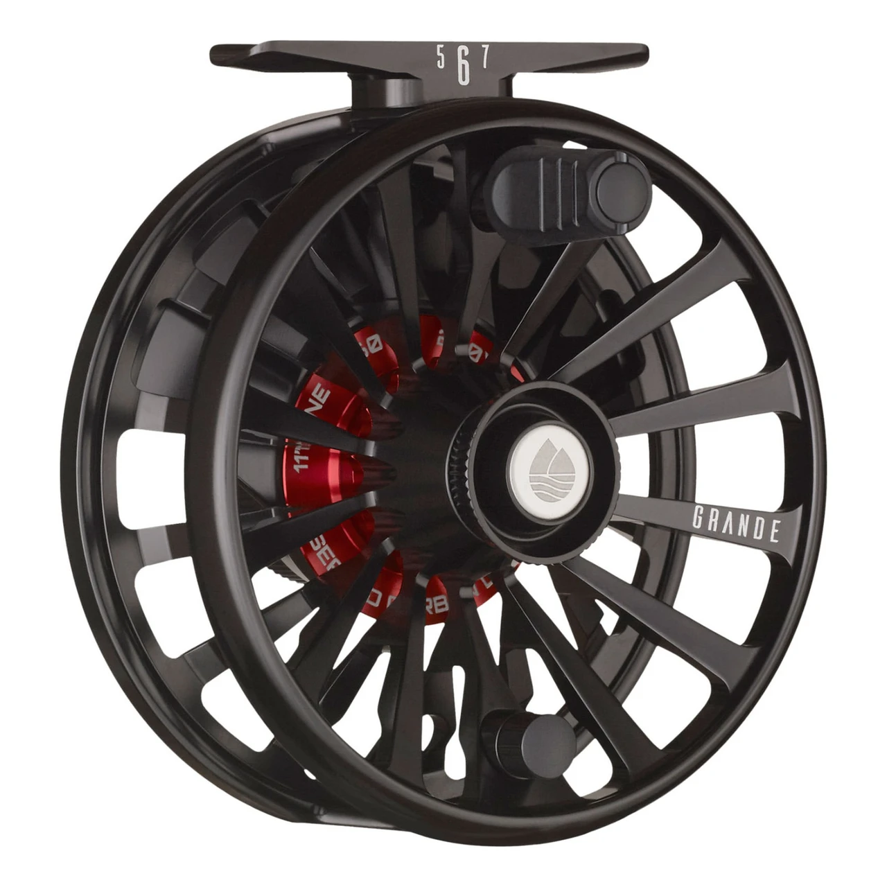Redington Grande Fly Fishing Reel All Line Weights(5 wt-14+wt) - Black
