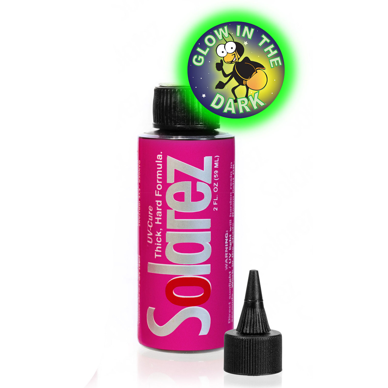 Solarez Fly Tie Thick Hard Glow in the Dark Formula UV Resin 2 4 Ounce Bottles