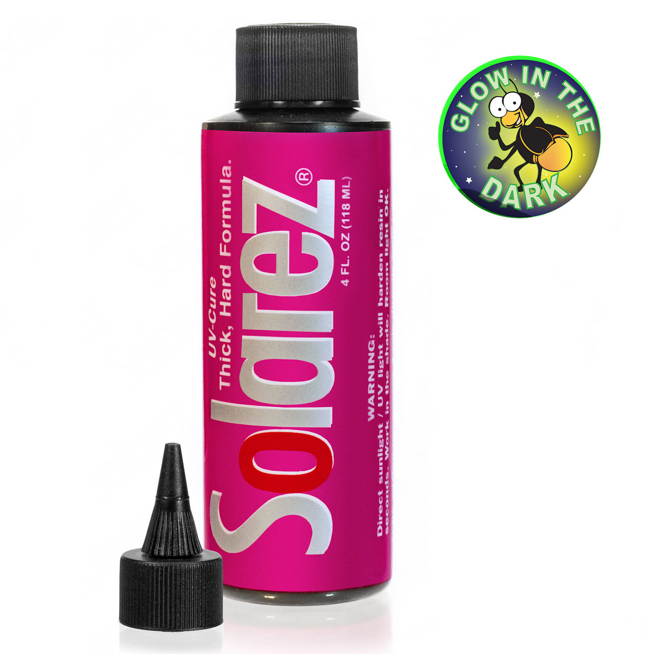 Solarez Fly Tie Thick Hard Glow in the Dark Formula UV Resin 2 4 Ounce Bottles