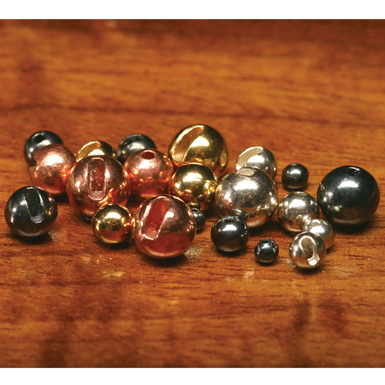 Hareline Slotted Tungsten Beads - view 1