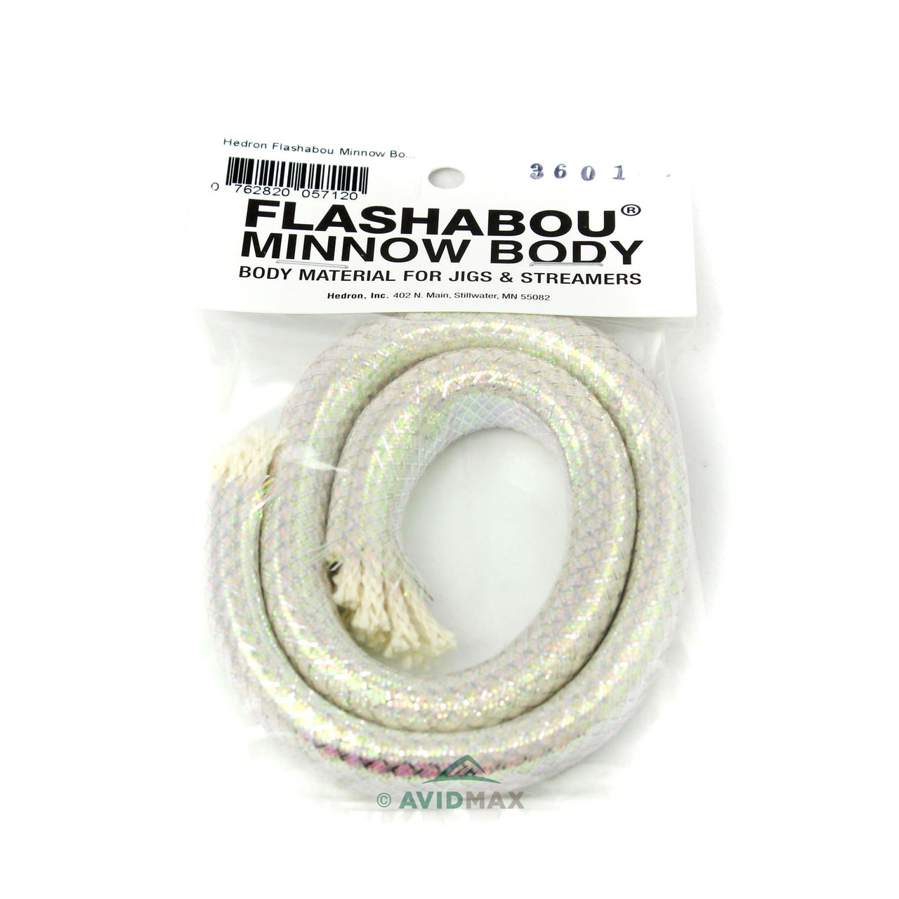 Hedron Flashabou Minnow Body