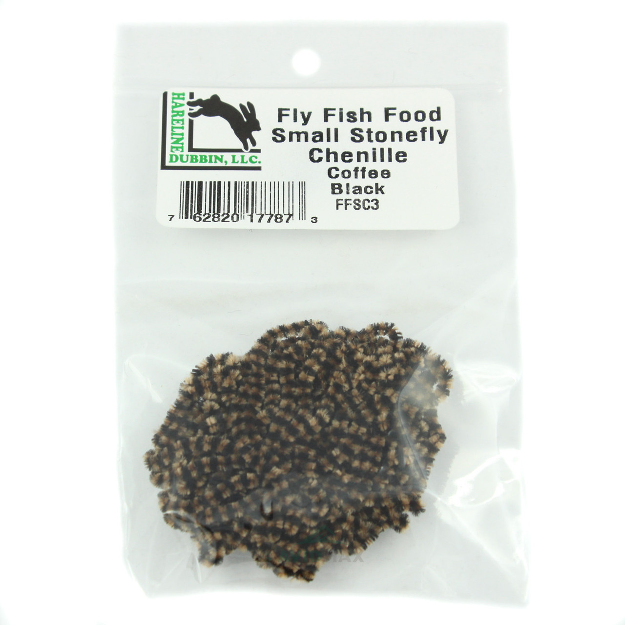 Fly Fish Food Stonefly Chenille Black/Coffee