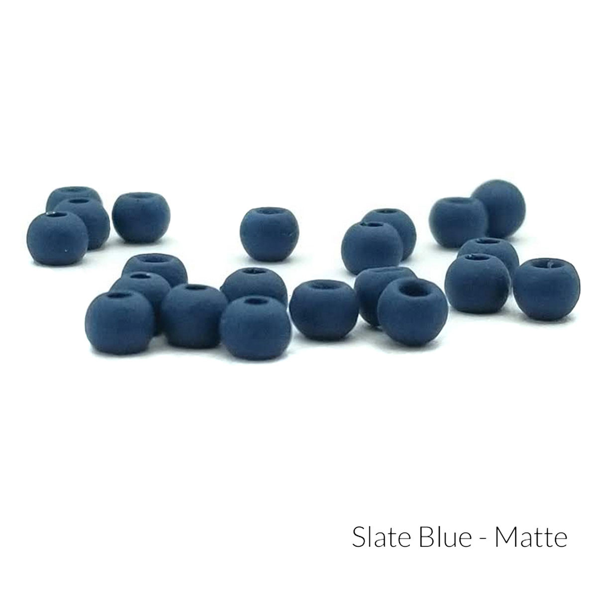 Firehole Stones Matte Tungsten Beads 2.0 mm - 5/64 - 24ct Slate Blue Matte