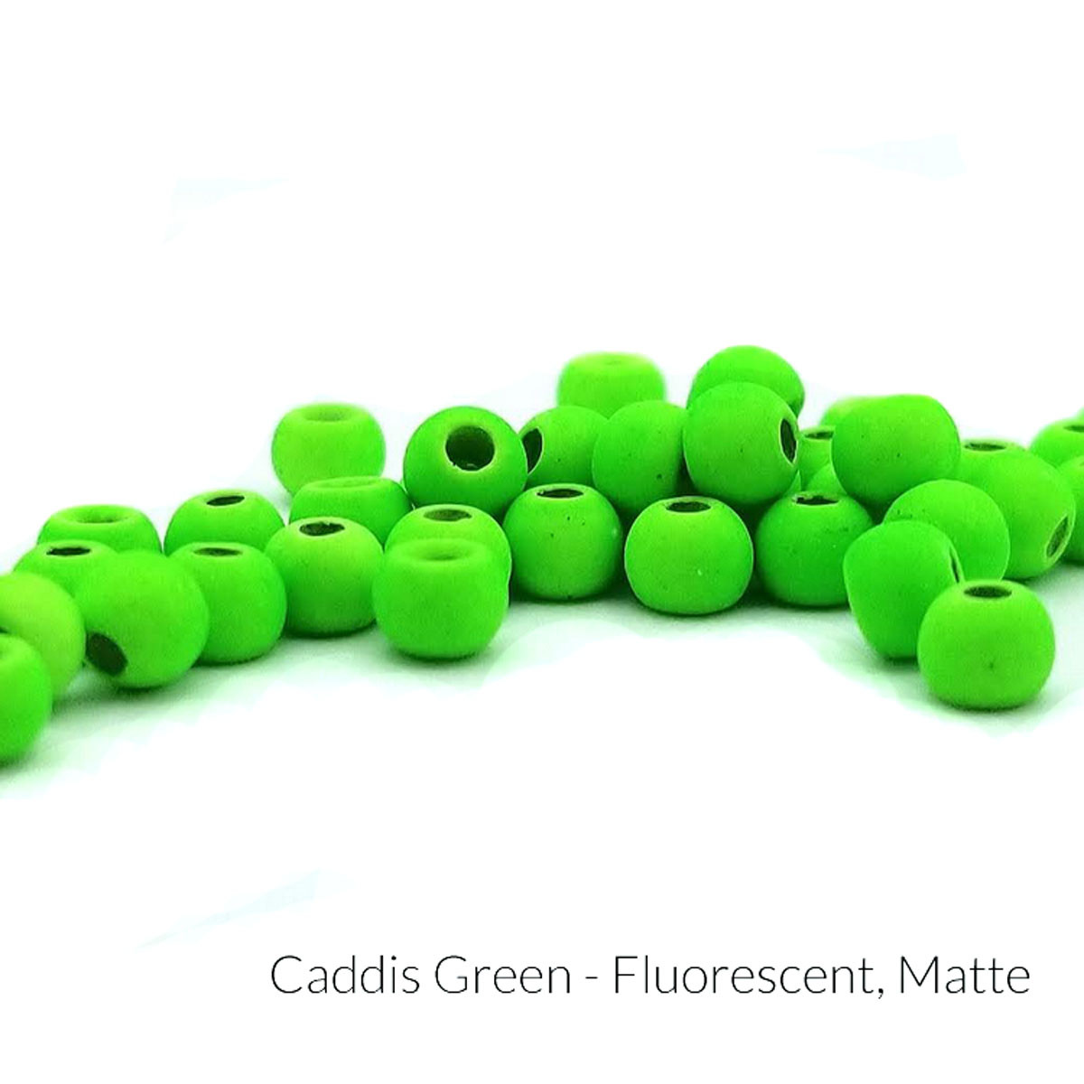 Firehole Stones Matte Tungsten Beads 2.0 mm - 5/64 - 24ct Caddis Green Matte
