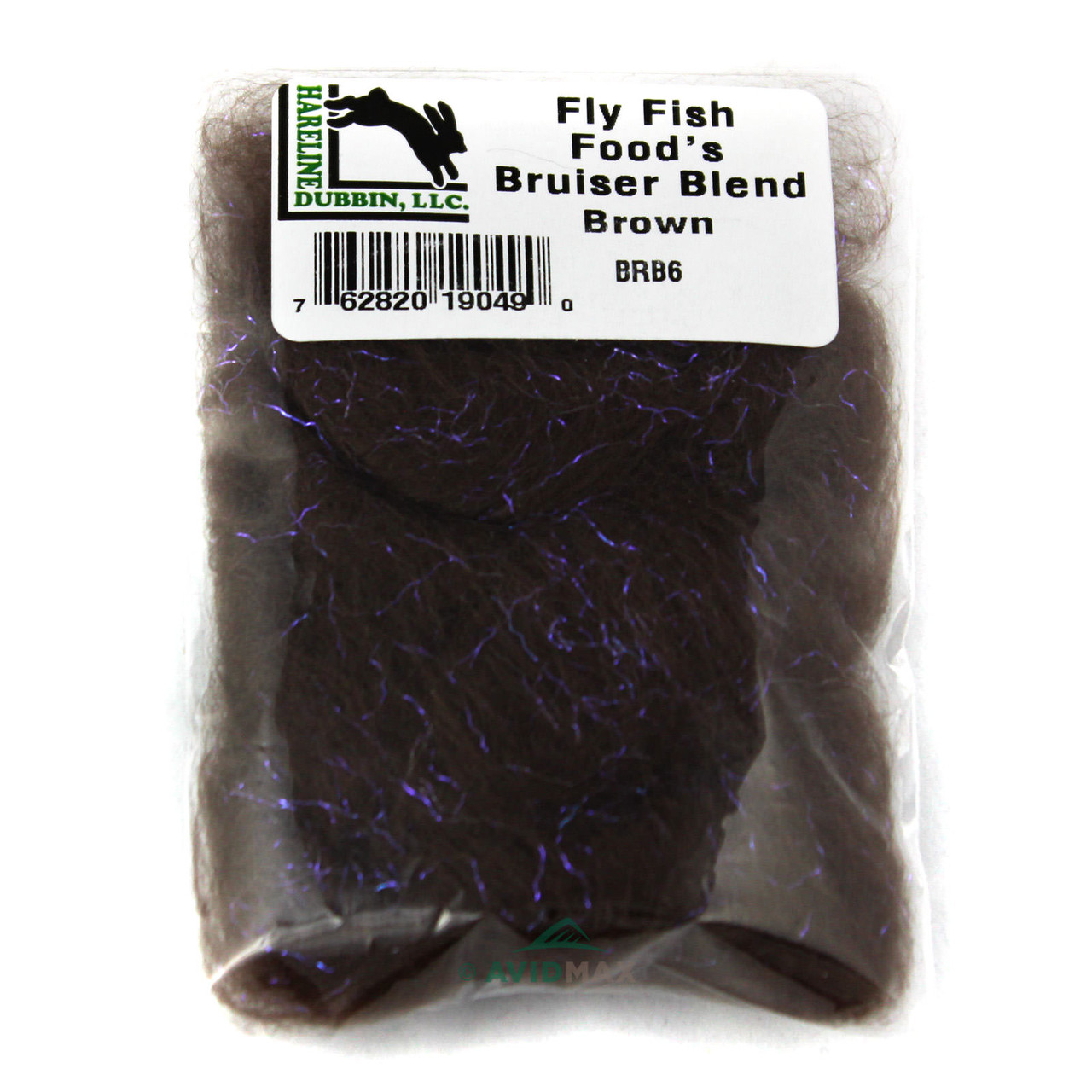 Hareline Fly Fish Food's Junior Bruiser Blend Dark Colour Dubbing Dispenser - Australia