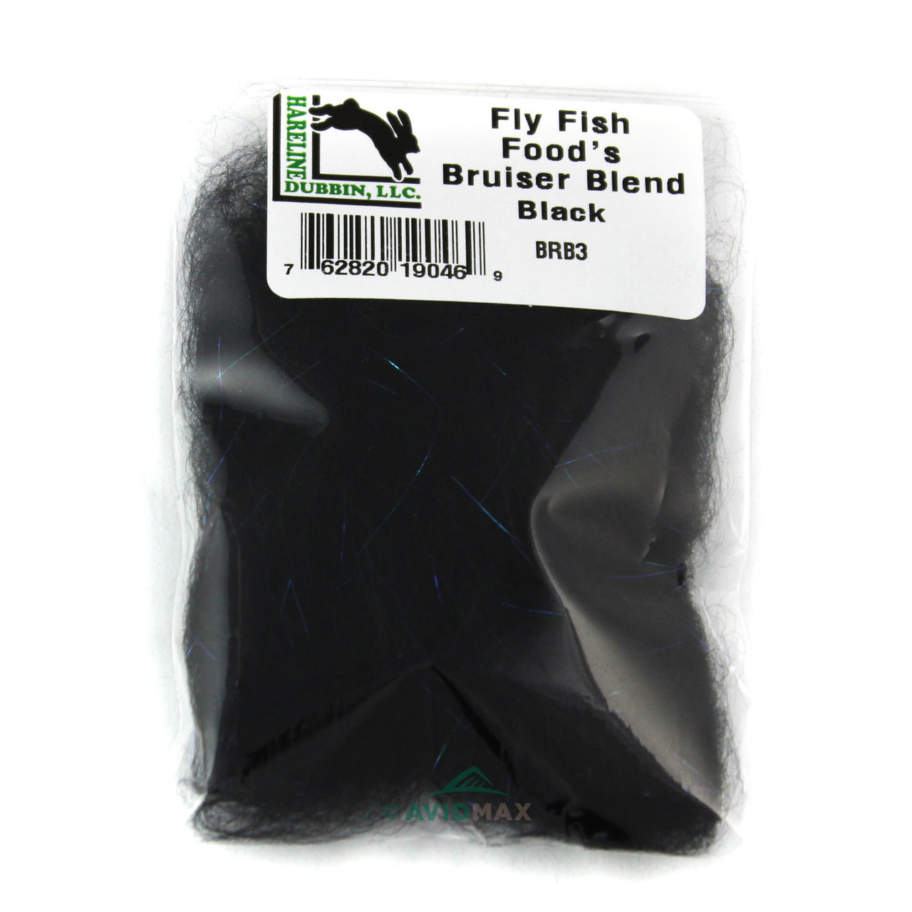 Fly Fish Food Bruiser Blend Dubbing Black
