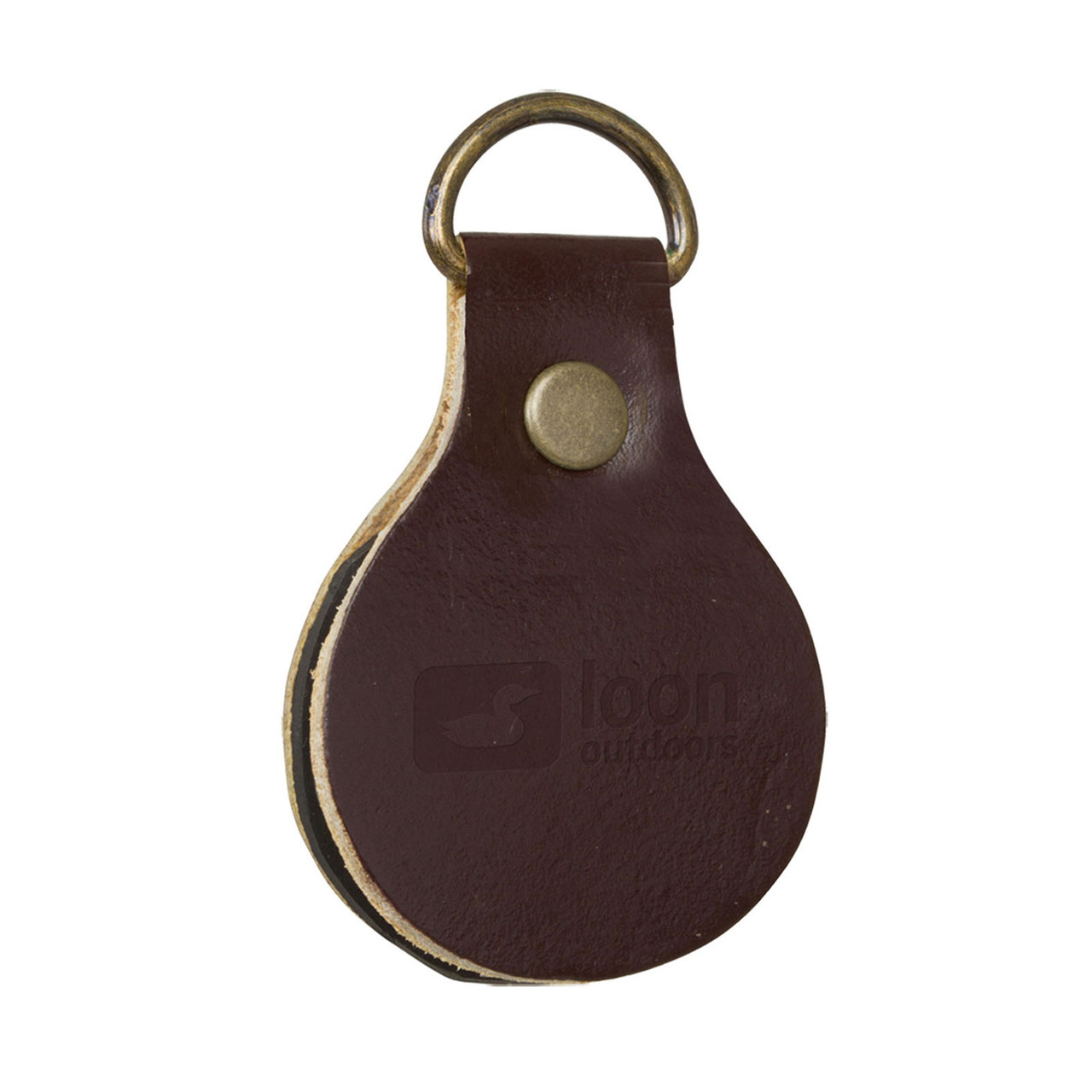 Loon Outdoors Leader Straightener Durable Leather Exterior for Fly Fishing