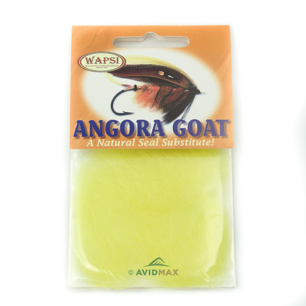 Wapsi Angora Goat Dubbing Light Yellow