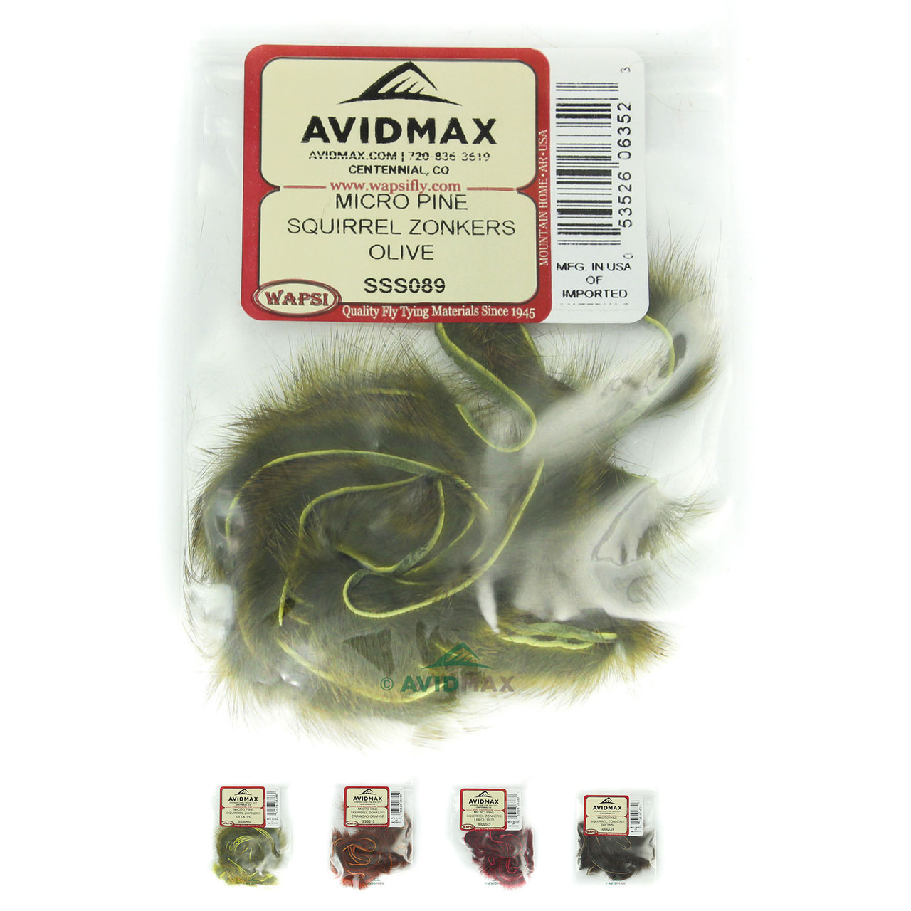 Wapsi Micro Pine Squirrel Zonkers