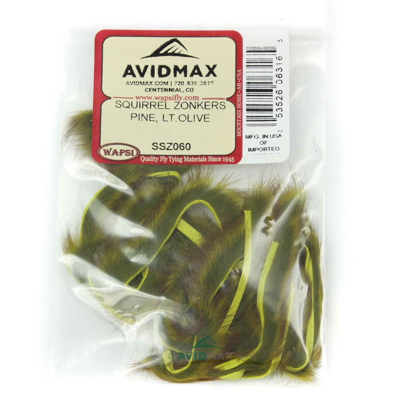 Wapsi Squirrel Zonkers Light Olive