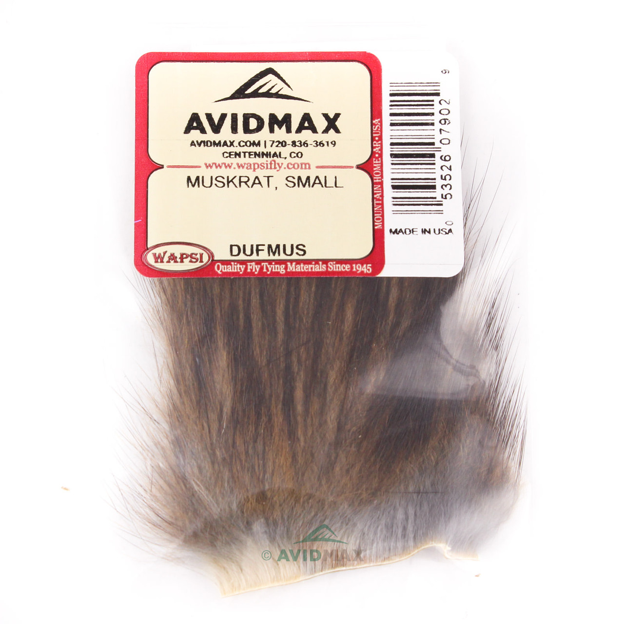 Wapsi Muskrat Fur Small