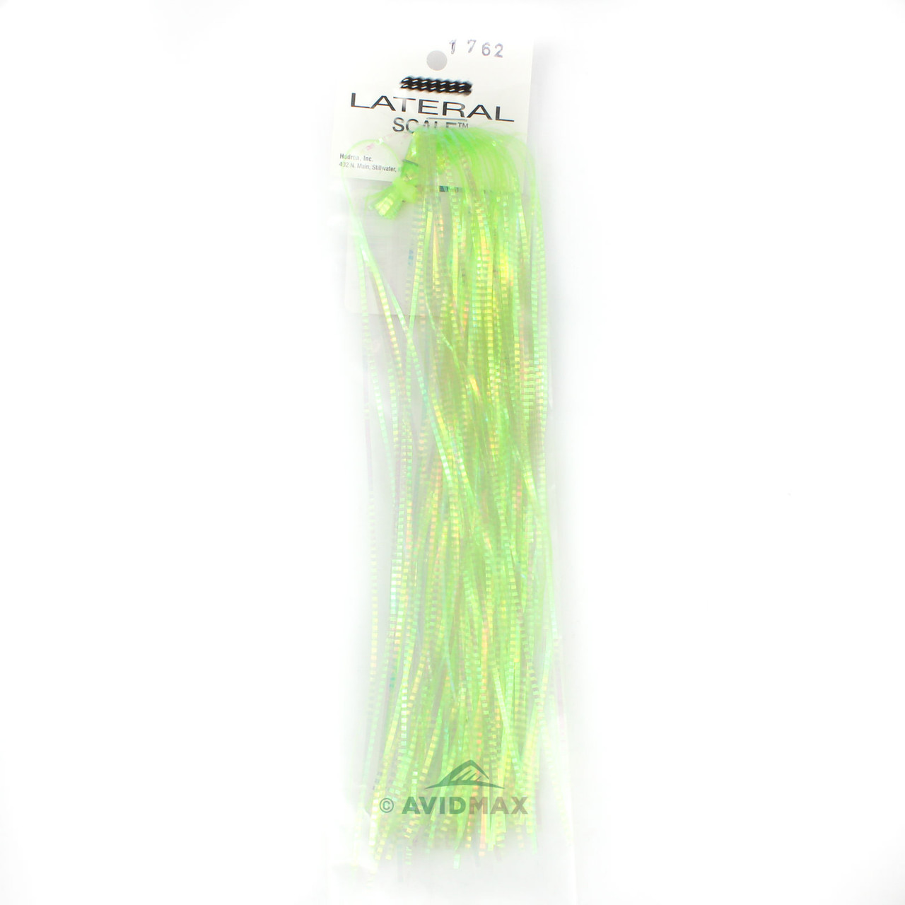 Wapsi Dyed Lateral Scale Fluorescent Chartreuse