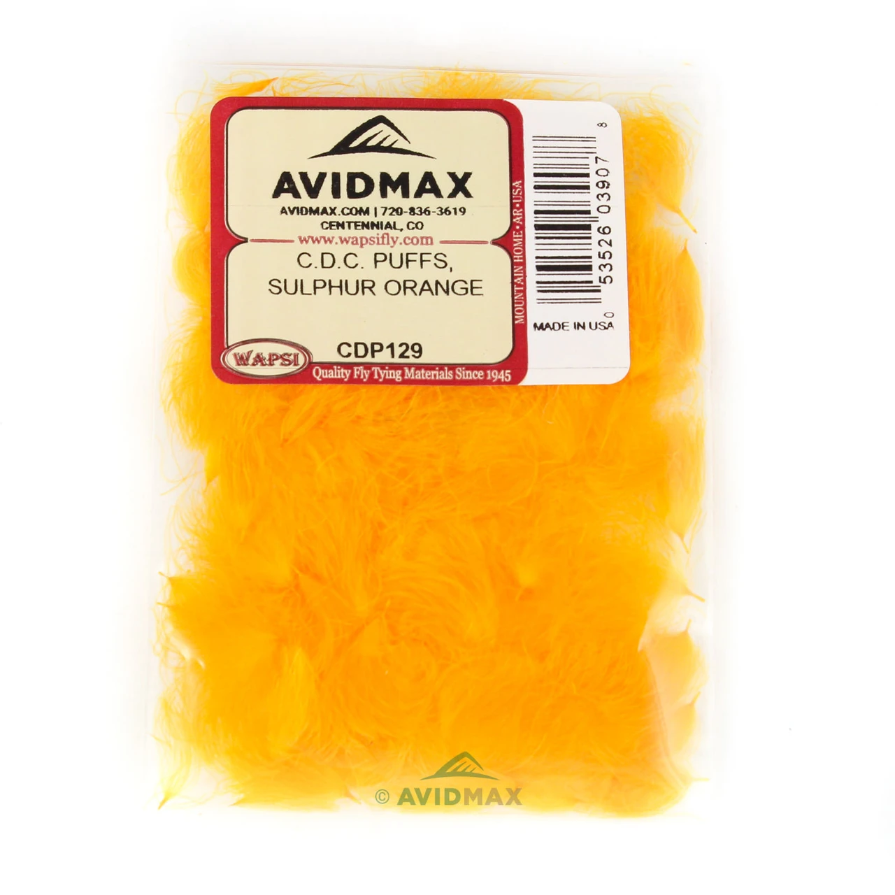 Wapsi CDC Puffs Light Sulphur Orange