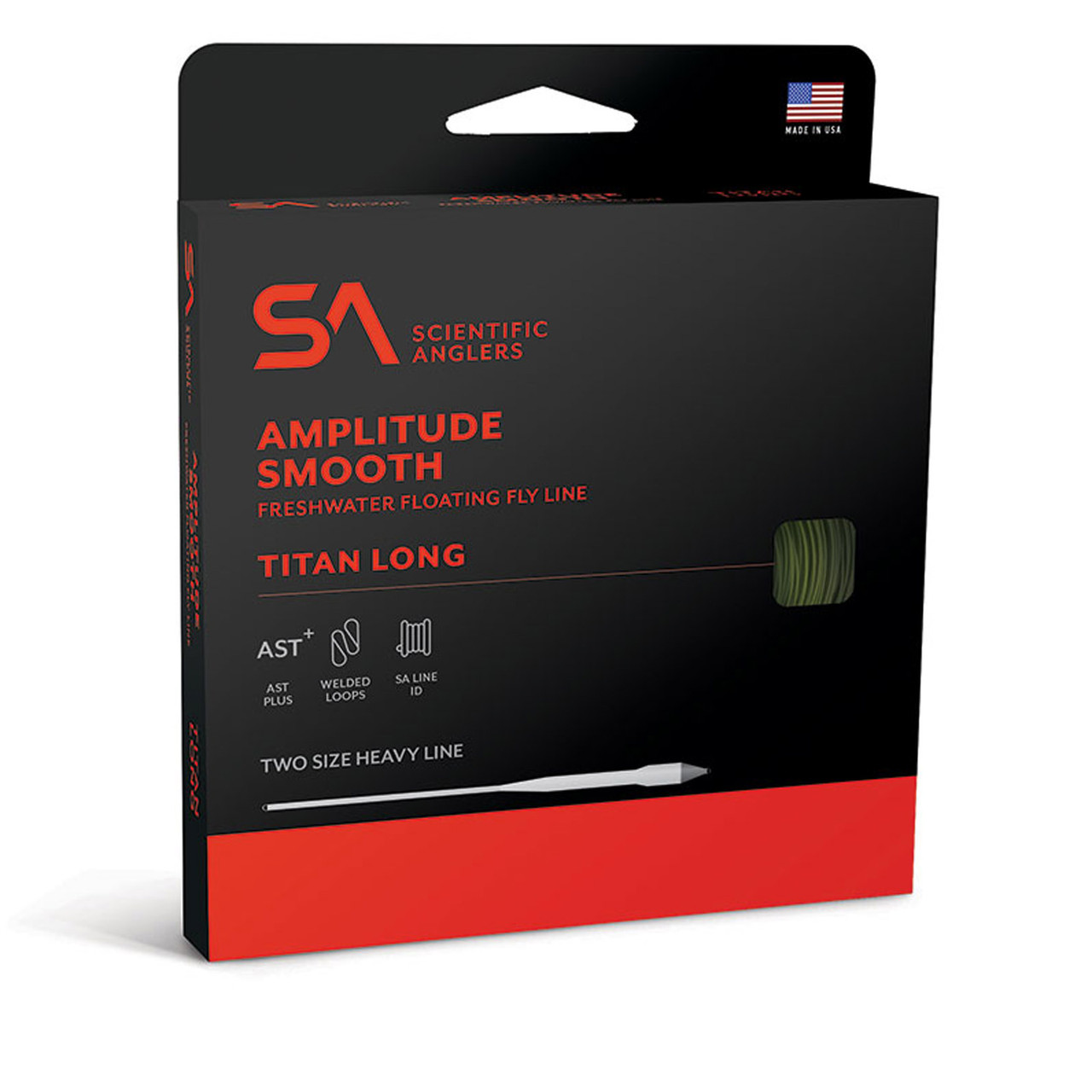 Scientific Anglers Amplitude Smooth Titan Long Taper Fly Line - AvidMax
