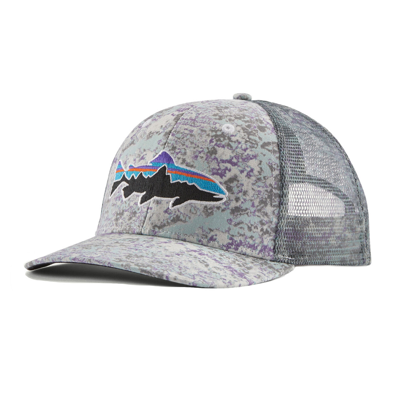 名品 パタゴニア バギーズブリマー ハット Fitz Roy Trout L Patagonia Fitz Roy Trout Trucker - AvidMax