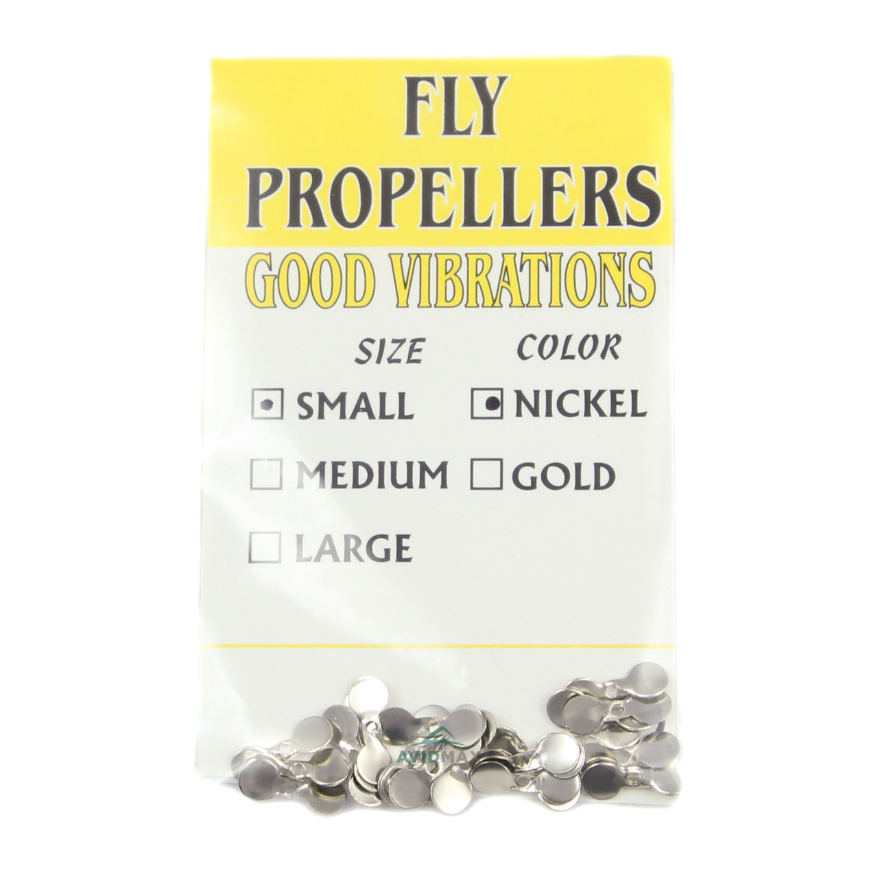 Wapsi Fly Propellers Small (3/8") Nickel