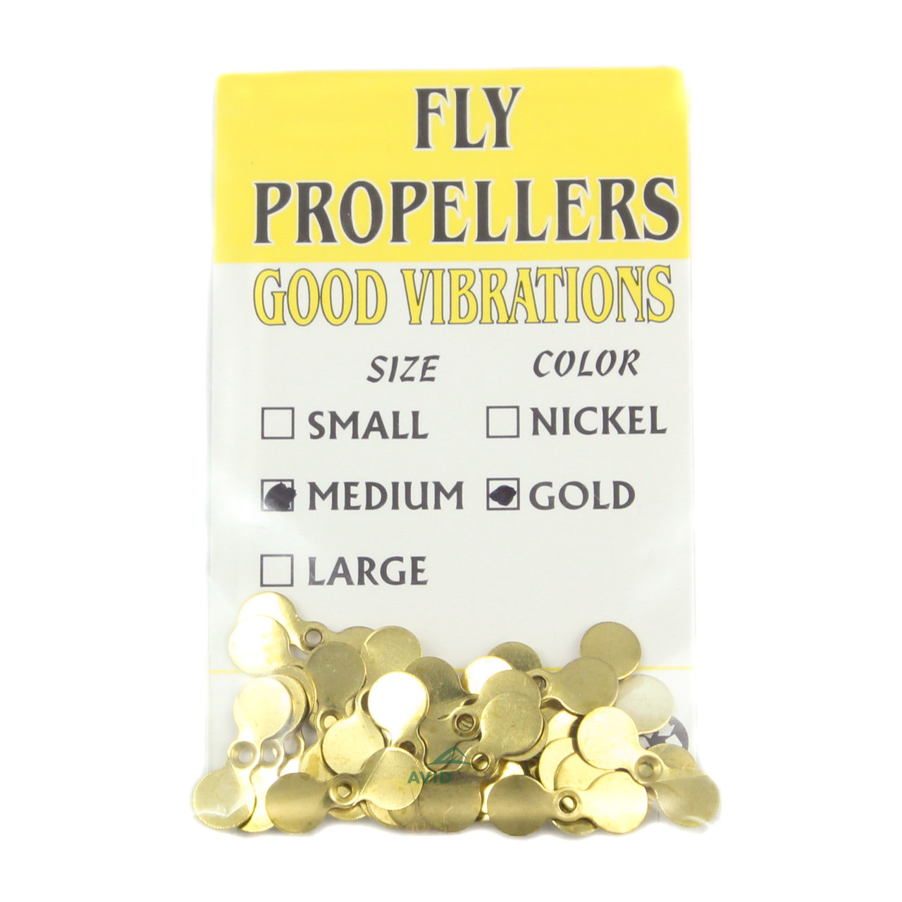 Wapsi Fly Propellers Medium (9/16") Gold