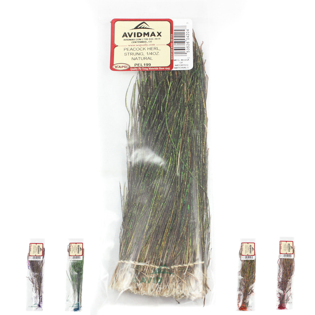 Wapsi Strung Peacock Herl