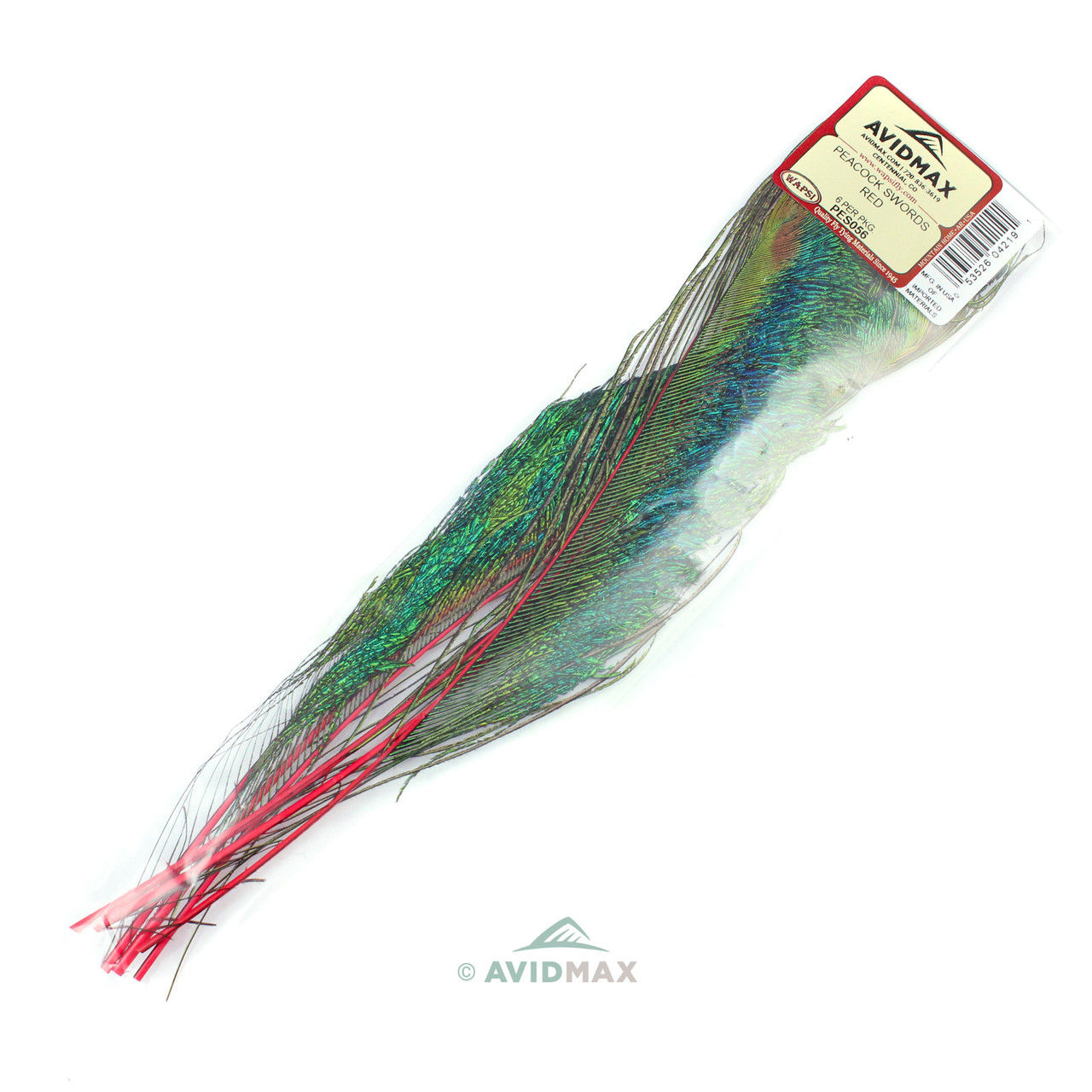 Wapsi Peacock Swords Red