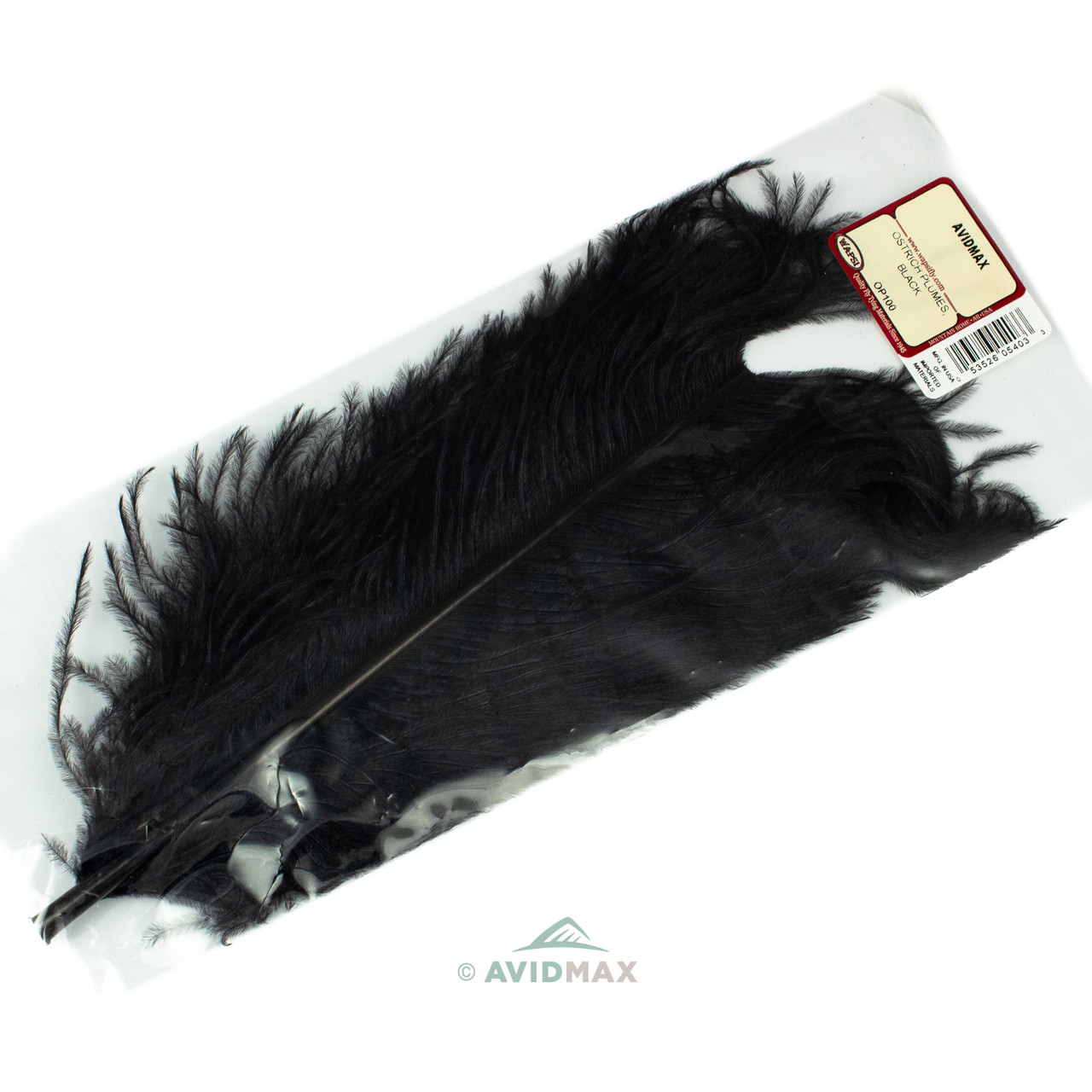 Wapsi Ostrich Plumes Black