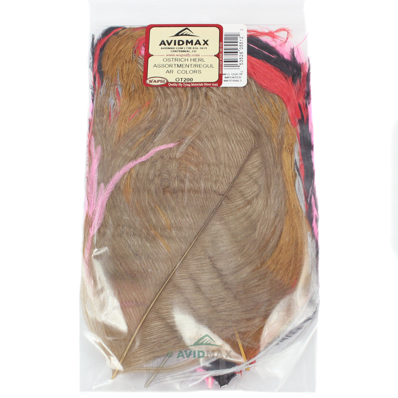 Wapsi Ostrich Plumes Assortment