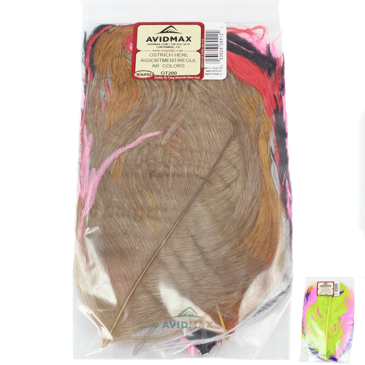 Wapsi Ostrich Plumes Assortment
