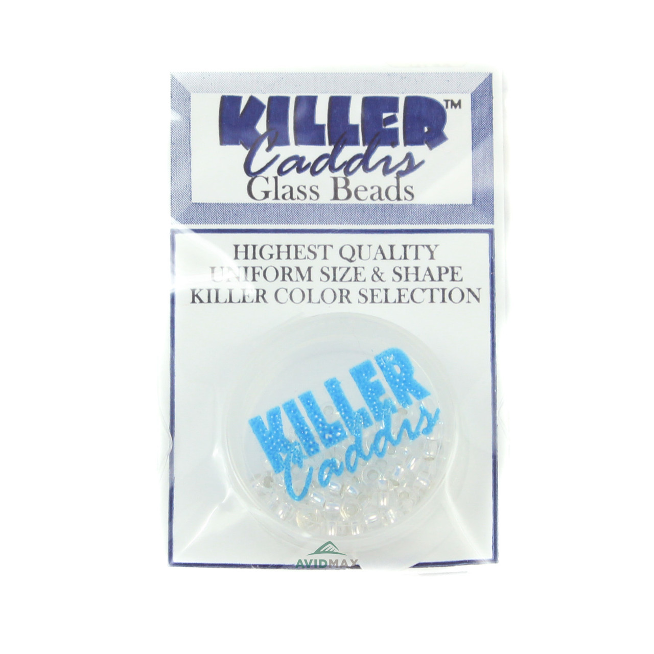Killer Caddis Glass Beads (qty's vary by size)