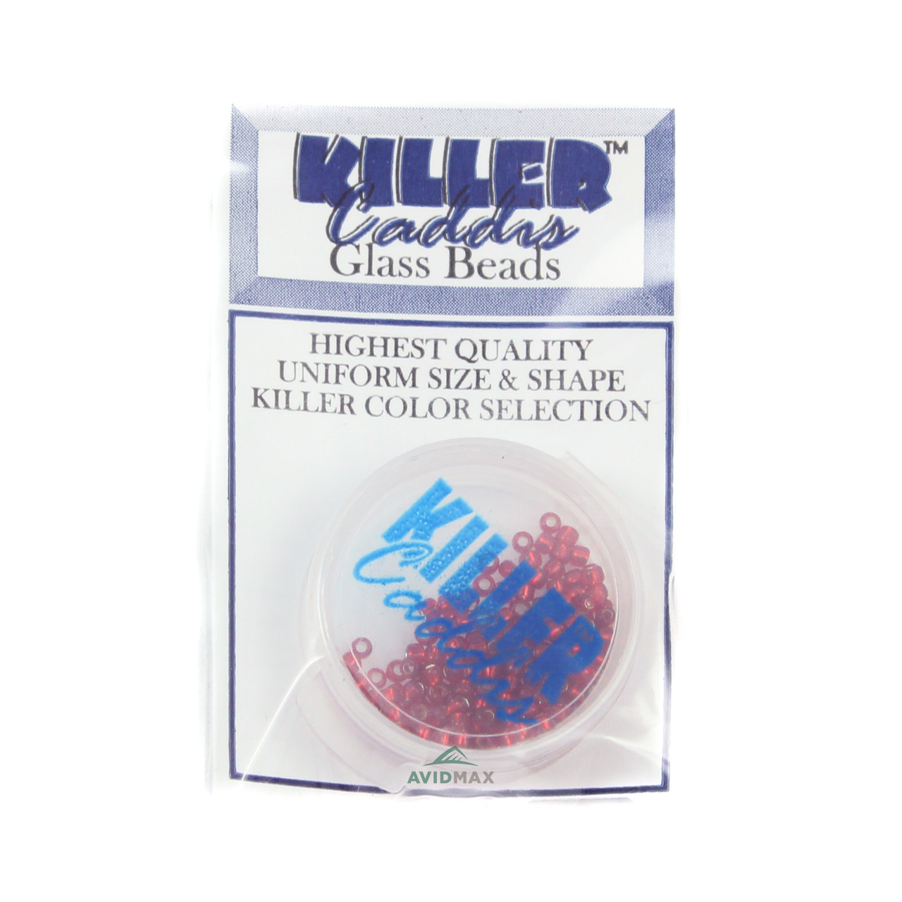 Killer Caddis Glass Beads (qty's vary by size)