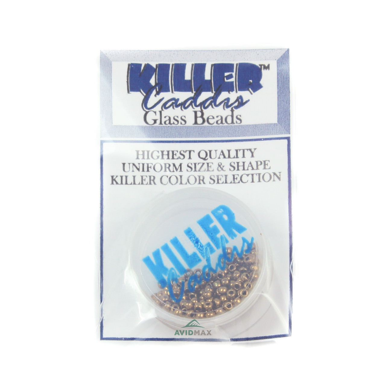 Killer Caddis Glass Beads (qty's vary by size)
