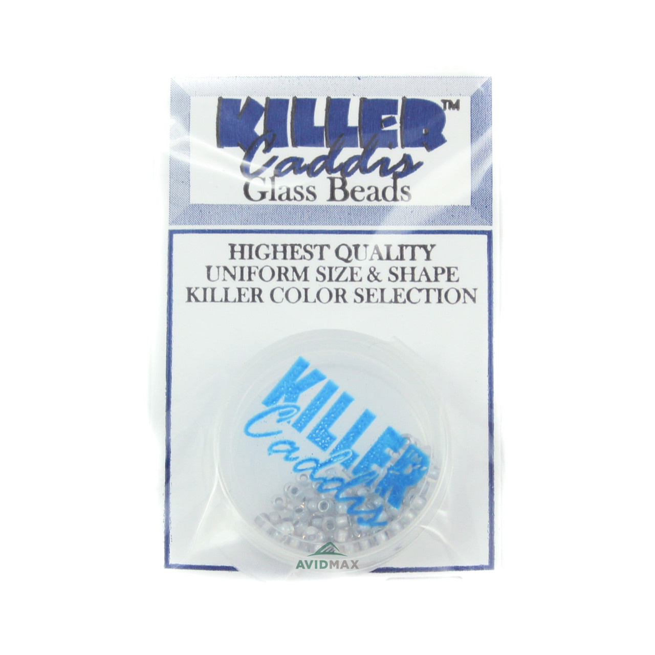 Killer Caddis Glass Beads (qty's vary by size)