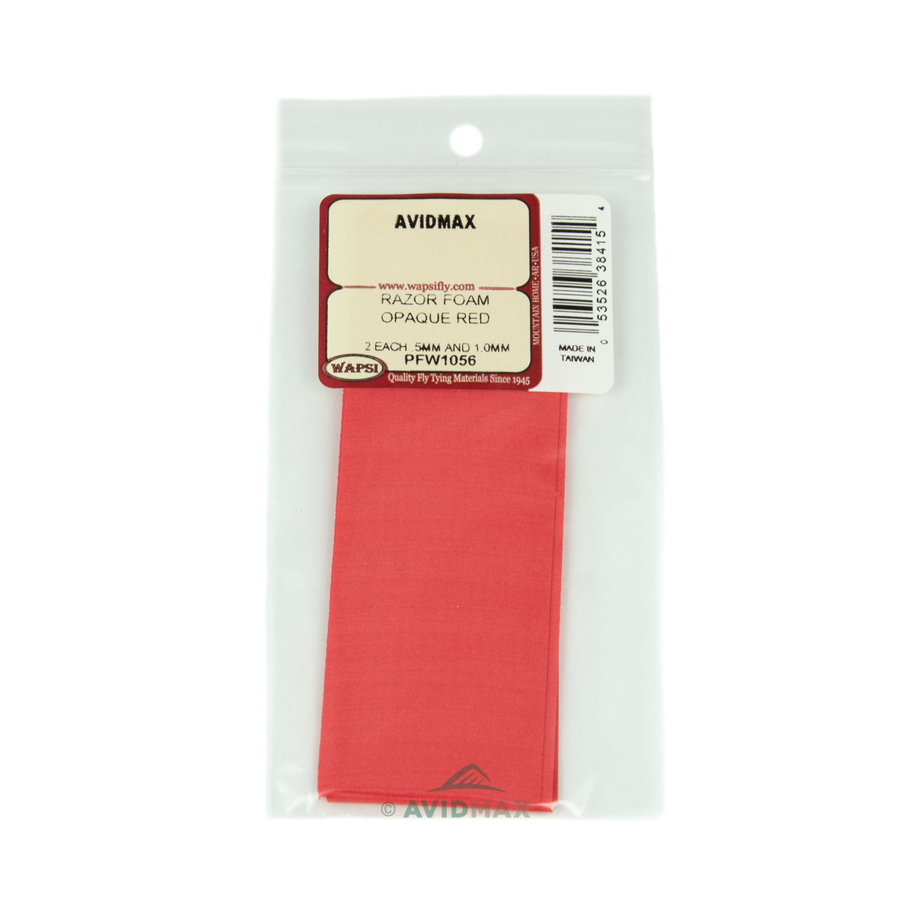 Wapsi Razor Foam 1mm Opaque Red
