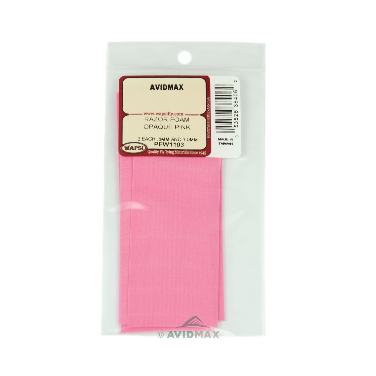 Wapsi Razor Foam 1mm Opaque Pink