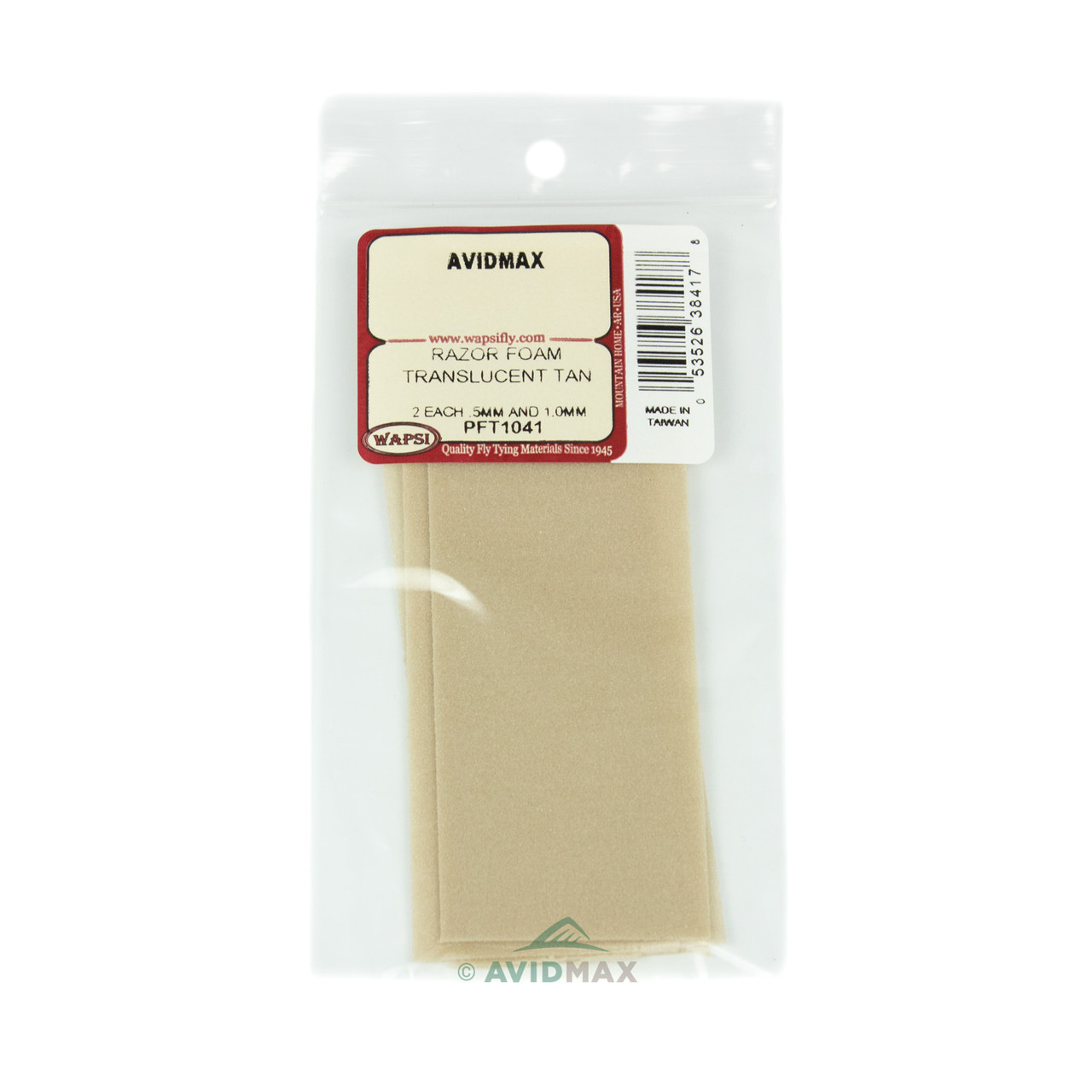 Wapsi Razor Foam 1mm Translucent Tan